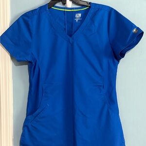 AUW Vivid Blue Short Sleeve Tee
